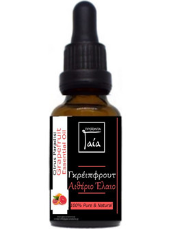 Gaia Products Βιολογικό Αιθέριο Έλαιο Γκρέιπφρουτ 10ml