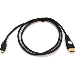 Καλώδιο ήχου & εικόνας HDMI 1.4 Ethernet 3D male - male 1m Black OEM