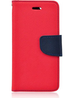 Θήκη OEM Fancy Book για Huawei P20 Flip Cover Red Navy