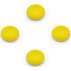 Analog Controller Thumb Stick Silicone Grip Caps Cover 4X Yellow - PS4 / PS3 / PS2 / XBOX 360 / XBOX One