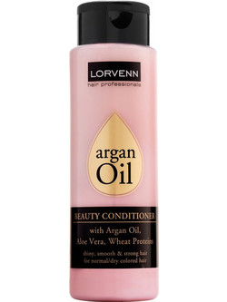Lorvenn Argan Oil Beauty Conditioner για Προστασία Χρώματος & Επανόρθωση για Ξηρά & Βαμμένα Μαλλιά 300ml