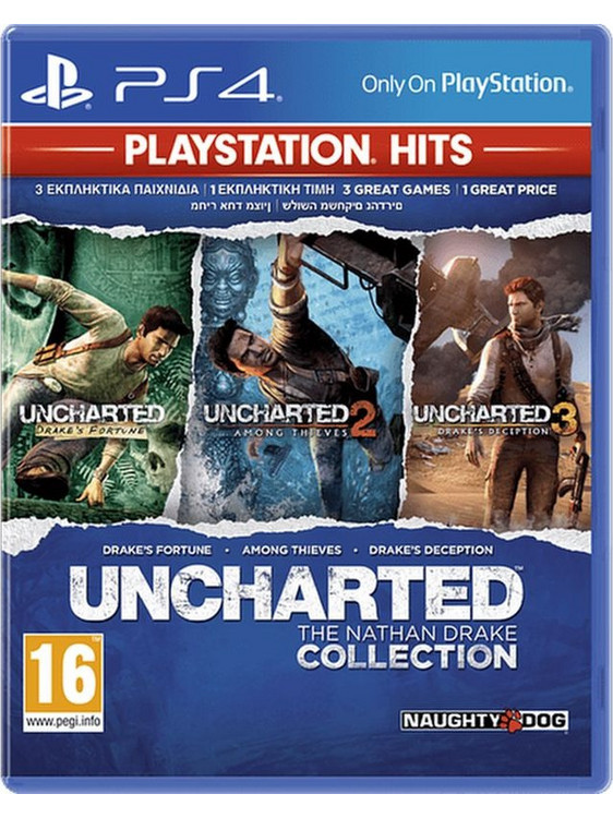 Uncharted The Nathan Drake Collection Hits Edition PS4
