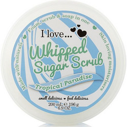 I Love Whipped Sugar Tropical Paradise Σαπούνι Scrub Σώματος 200ml
