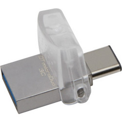 Kingston DataTraveler microDuo 3C 128GB USB Stick 3.2 Gen 1 με USB-A & USB-C