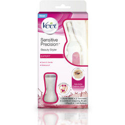 Veet Sensitive Precision Beauty Styler Trimmer Μηχανή Γυναικεία Προσώπου Φρυδιών & Ευαίσθητης Περιοχής