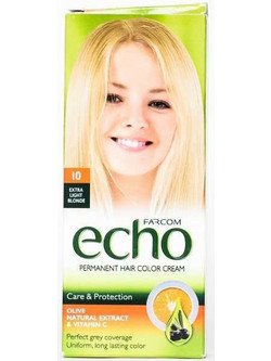 Farcom Echo 10 Κατάξανθο Μόνιμη Βαφή Μαλλιών 60ml