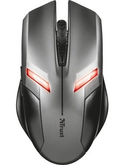 Trust Ziva Gaming Ενσύρματο Gaming Ποντίκι 2000 DPI Silver