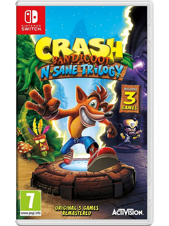 Crash Bandicoot N'Sane Trilogy Nintendo Switch