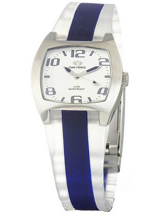 Time Force Γυναικείο Ρολόι με Μπλε Λουράκι TF2253L-08
