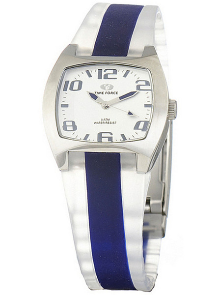 Time Force Γυναικείο Ρολόι με Μπλε Λουράκι TF2253L-08