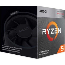 AMD Ryzen 5 3400G Box Επεξεργαστής 4 Πυρήνων για Socket AM4 με Ψύκτρα