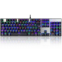 Motospeed Inflictor CK104 Μηχανικό Gaming Πληκτρολόγιο με Outemu Red Διακόπτες RGB Black