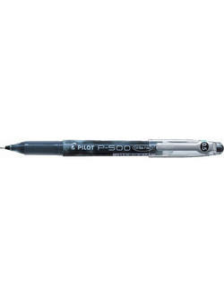 Pilot P-500 Στυλό Gel 0.5mm Μαύρο BL-P50B