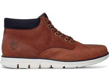 Timberland Bradstreet Chukka Ανδρικά Μποτάκια Δερμάτινα Ταμπά TB0A13EE214