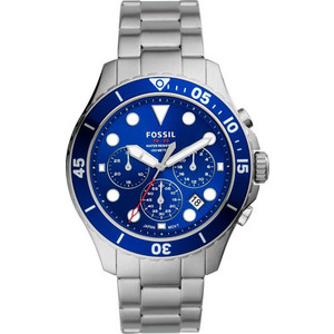 Fossil FB-03 Ανδρικό Ρολόι Χρονογράφος με Ασημί Μεταλλικό Μπρασελέ FS5724 Fossil FB-03 Ανδρικό Ρολόι Χρονογράφος με Ασημί Μεταλλικό Μπρασελέ FS5724