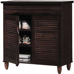 Zita Plus Παπουτσοθήκη Ξύλινη Wenge Μ78xΠ38xΥ83cm 39.0033