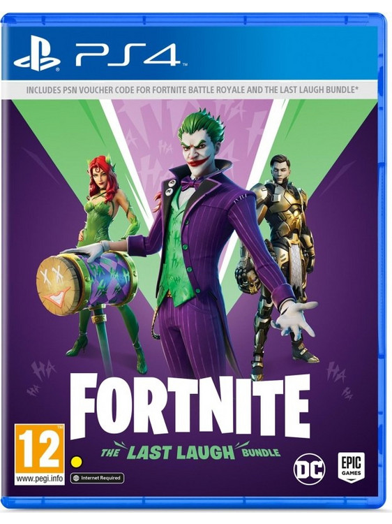 Fortnite The Last Laugh Bundle PS4
