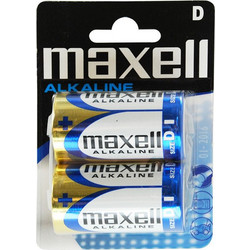 Maxell Alkaline D 2τμχ
