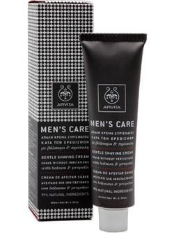 Apivita Men's Care Gentle Κρέμα Ξυρίσματος 100ml
