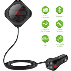 Bluetooth Hands Free & MP3 - FM Transmitter Αυτοκινήτου 6 σε 1 - 1481