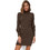 Only Katia Mini Καθημερινό Φόρεμα Πλεκτό Πολύχρωμο 15232502