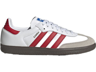 Adidas Samba OG Ανδρικά Sneakers Λευκά IG1025