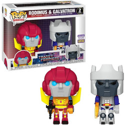 Funko Pop! Television Rodimus & Galvatron 2-Pack Transformers Exclusive