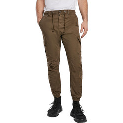 Urban Classics Ανδρικό Παντελόνι Cargo Joggers Κανονική Εφαρμογή Καφέ TB1268