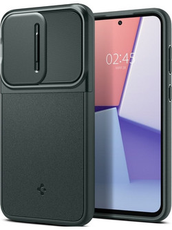 Spigen Optik Armor Back Cover Abyss Green (Samsung Galaxy S23 FE)
