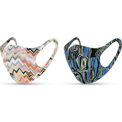 Tili Face Mask with Patterns 2τμχ