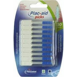 Plac Aid Μεσοδόντιες Οδοντογλυφίδες L Μπλε 30τμχ