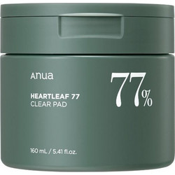 Anua Heartleaf 77 Clearpad Pads Χημικό Ενυδατικό Peeling Προσώπου για Αποτοξίνωση 160ml