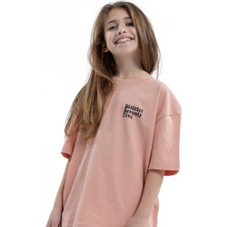 District75 Παιδικό T-Shirt Κοντομάνικο Ροζ 124KGSS-093-0P5
