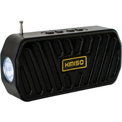 Kimiso KMS-05A Ηχείο Bluetooth 10W με Ραδιόφωνο Μαύρο