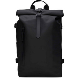 Rains Rolltop 14590-01 Σακίδιο Πλάτης Αντικλεπτικό 23lt Μαύρο