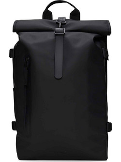 Rains Rolltop 14590-01 Σακίδιο Πλάτης Αντικλεπτικό 23lt Μαύρο