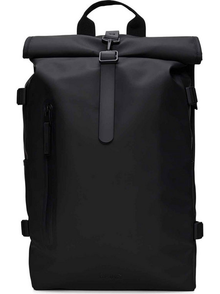 Rains Rolltop 14590-01 Σακίδιο Πλάτης Αντικλεπτικό 23lt Μαύρο