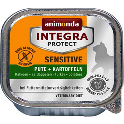 Animonda Integra Protect Sensitive Adult with Turkey & Potato 3x100gr