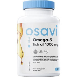 Osavi Omega-3 Ιχθυέλαιο 1000mg 60 Μαλακές Κάψουλες