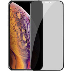 TechWave 5D Full Glue Privacy Tempered Glass Black (iPhone 12 Pro Max)