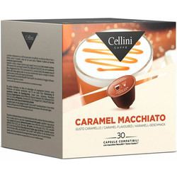 Cellini Κάψουλες Macchiato Caramel Συμβατές με Μηχανή Dolce Gusto 30τμχ