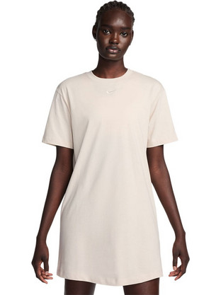 Nike Sportswear Essential Mini Καλοκαιρινό Αθλητικό Φόρεμα Εκρού DV7882-104