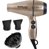 Tecno Dry Boss 6000 01ZXBOSSX816EL Επαγγελματικό Πιστολάκι Μαλλιών Ionic με Φυσούνα 2500W Champagne