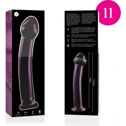 Ibiza Nebula Series 11 Borosilicate Γυάλινο Dildo 16cm Ροζ