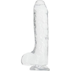Toyz4lovers Real Rapture Natural Living Fire Passion Medium Ρεαλιστικό Dildo με Βεντούζα & Όρχεις Clear
