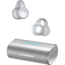 Riversong Airclip L3 Ακουστικά Bluetooth In Ear Silver
