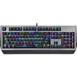 Motospeed CK99 Μηχανικό Gaming Πληκτρολόγιο RGB Silver