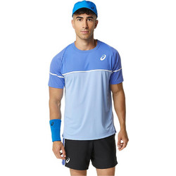 ASICS Game Ανδρικό Αθλητικό T-Shirt Γαλάζιο 2041A292-403