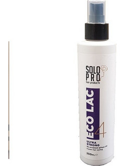 Solo Pro Eco Lac Λακ Μαλλιών Πολύ Δυνατό Κράτημα 200ml