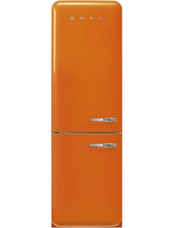 Smeg FAB32LOR5 Retro Ψυγειοκαταψύκτης 331lt Full No Frost Υ196.8xΠ60.1xΒ72.8cm Πορτοκαλί